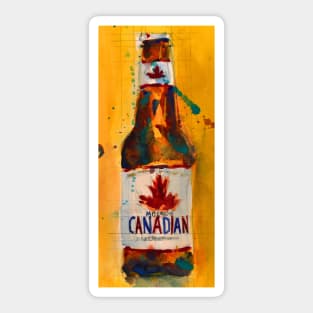 Canadian Beer Sticker